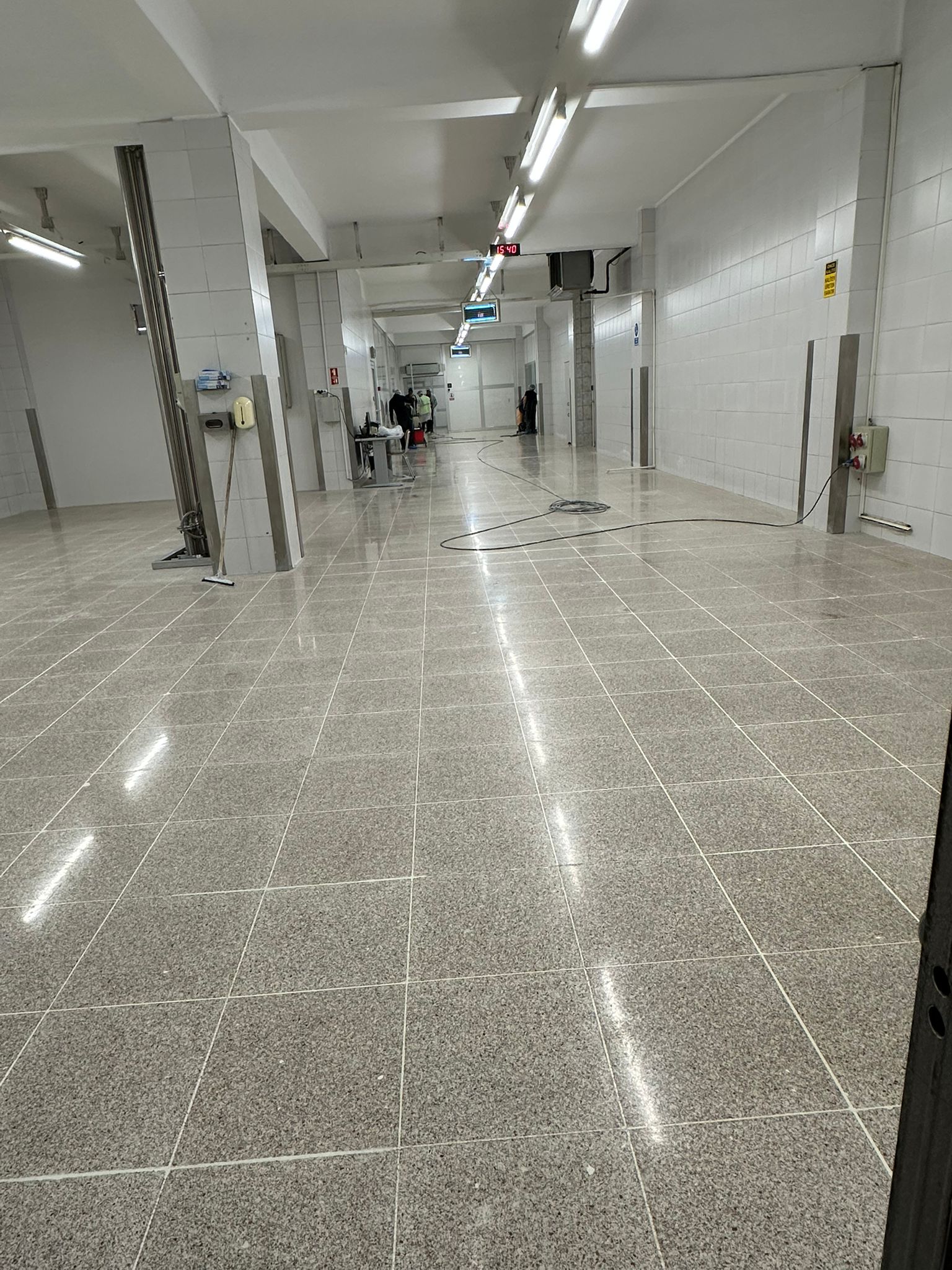 Melodi Çikolata Fabrikası mermer silim ve parlatma projesi görsel 2