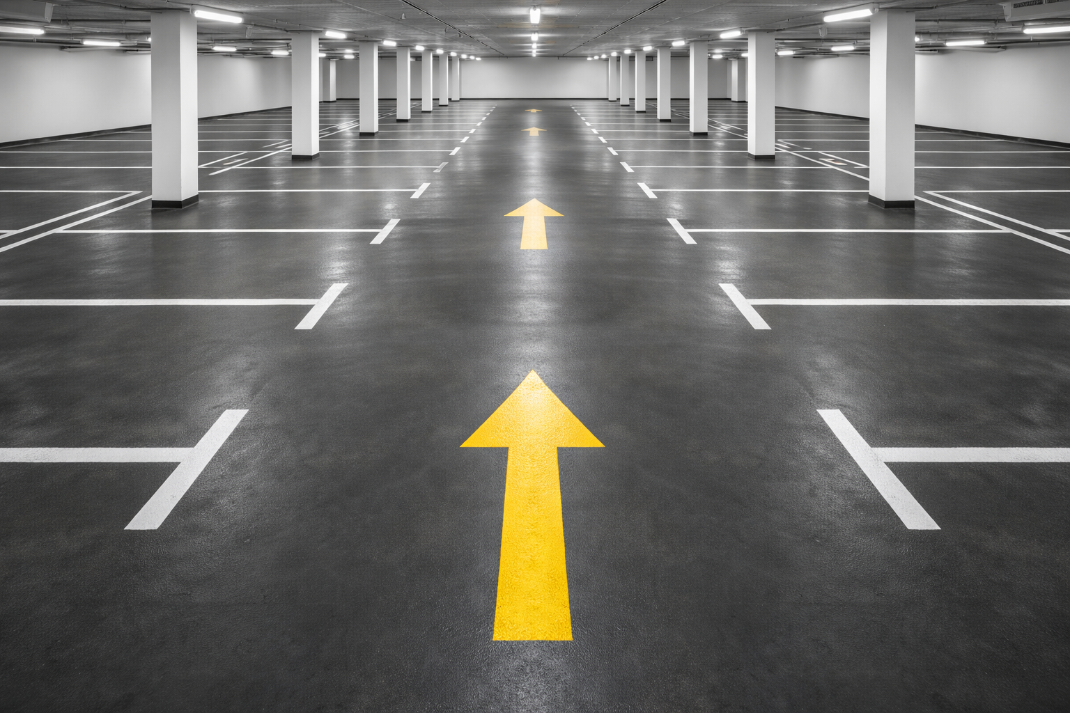 Otopark çizgi uygulaması örneği 3